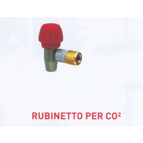 RUBINETTO RACCORCO x BOMBOLETTA CO2 cod 7258 - Traetta Distribuzione